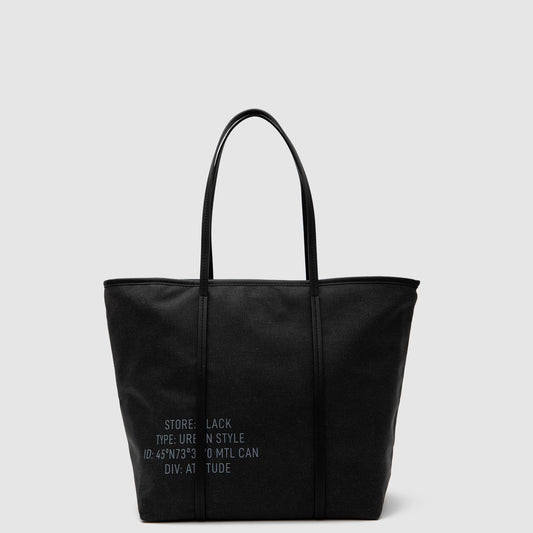 BOLSO TOTE WAXED CANVAS