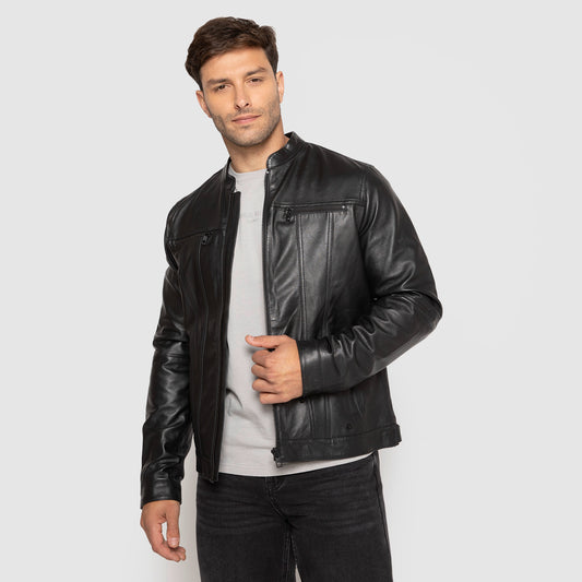 CHAQUETA DE CUERO LENNY