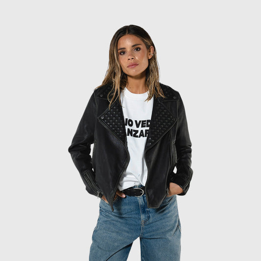 WOMEN'S LEATHER JACKET