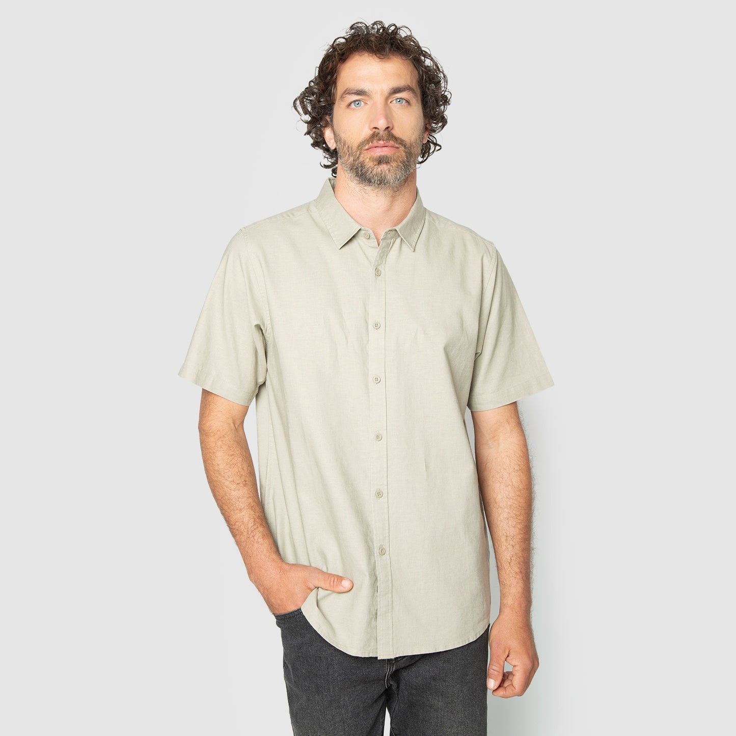 SHIRT LINEN BLENDED