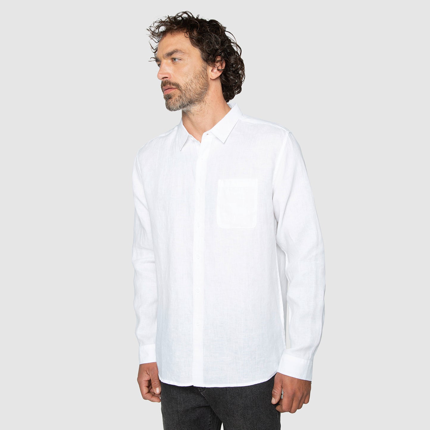 LONG SHIRT LINEN