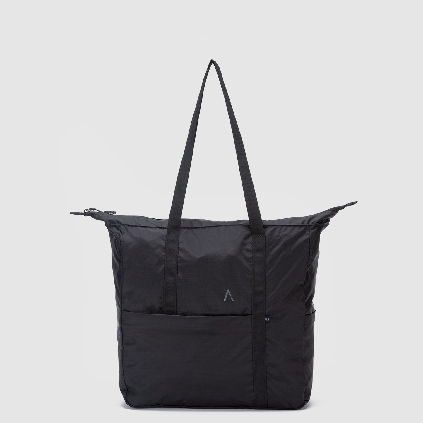 TOTE PLEGABLE RIPSTOP BLACK