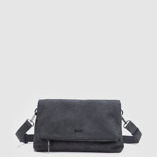 CARTERA SNAKE BLACK