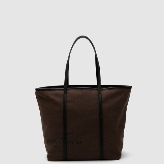 TOTE WAXED CANVAS