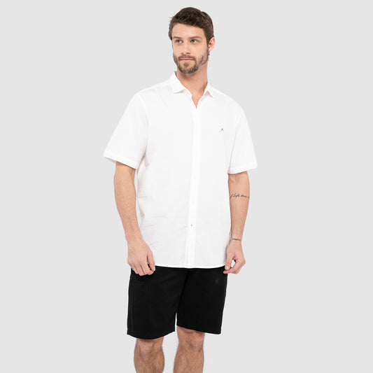 CAMISA DE ALGODÓN MANGA CORTA