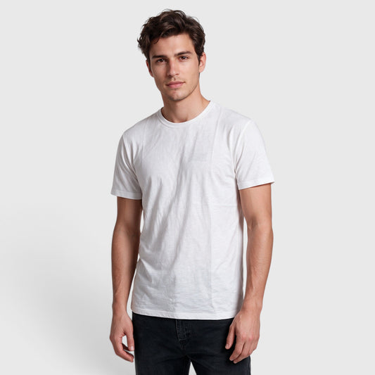 POLERA SLUB COTTON MANGA CORTA