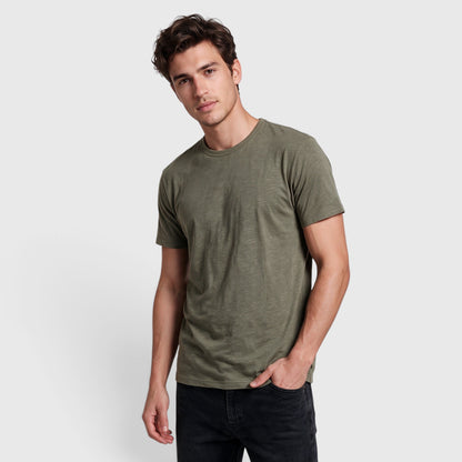 POLERA SLUB COTTON MANGA CORTA