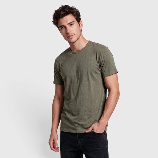POLERA SLUB COTTON MANGA CORTA