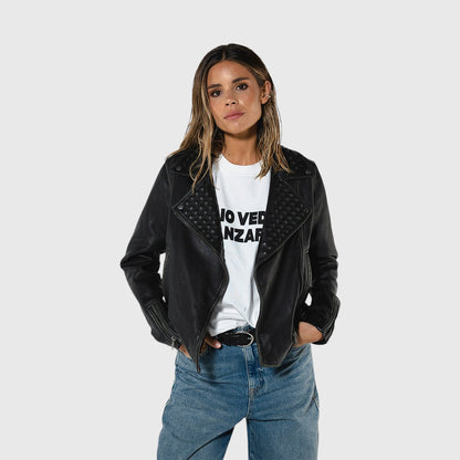 WOMEN'S LEATHER JACKET