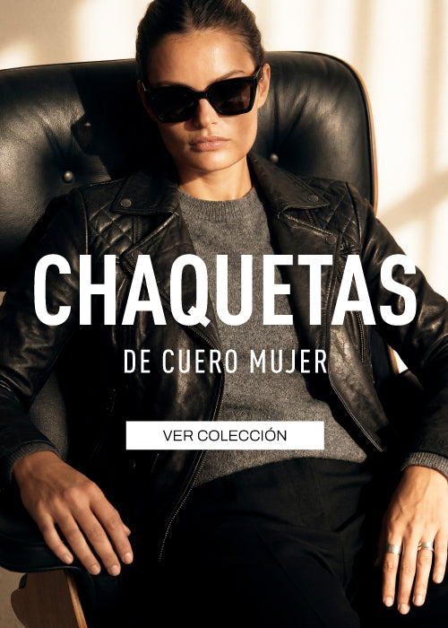 chaquetas cuero mujer